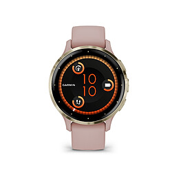 Montre Connectée mixte Garmin VENU 3S - 010-02785-03 - Bracelet Silicone Rose