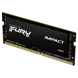 Kingston Fury Impact - 1x8 Go - DDR4 2666 MHz - CL15 Noir