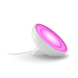 Avis Philips Hue Lot de 2 lampes à poser connectée Hue Bloom Gen4 - Blanc