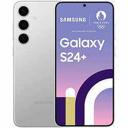 Samsung Galaxy S24+ - 5G - 12/512 Go - Argent · Reconditionné Smartphone 6,7" Quad HD+ - Dynamic AMOLED - 120 Hz - 5G - Triple capteur 50 MP - Vidéo 8K