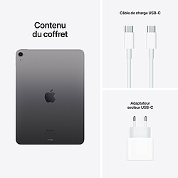 Apple iPad Air WiFi - 5ème génération - WiFi - 8/256 Go - Gris sidéral pas cher