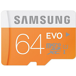 Samsung Micro SDXC EVO 64 Go Classe 10