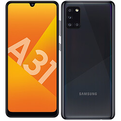 Samsung Galaxy A31 - 64 Go - Noir prismatique · Reconditionné Smartphone 6,4'' Super AMOLED - Octo Core - RAM 4 Go -  Capteur 48MP - 5000 mAh + Charde rapide - Lecteur d'empreinte sous l'écran