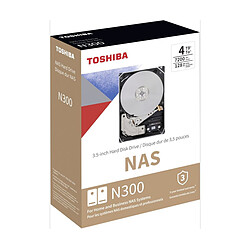 Toshiba N300 4 To - 3,5" SATA III pas cher