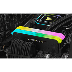 Corsair Vengeance RS - 2 x 16 Go - DDR4 3200 Mhz CL 16 - Noir + Disque SSD NVMe™ WD Blue SN570 1 To pas cher