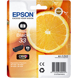 Epson Cartouche d'encre Photo 33 ''Oranges'' - Noire Claria Home