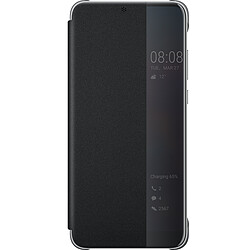 Huawei Flip View cover P20 Pro - Noir Etui Huawei P20 Pro - Coque rigide à l'arrière