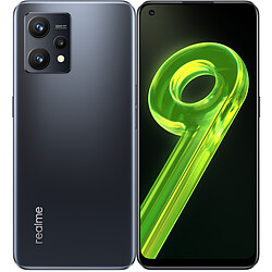 Realme 9 - 6/128 Go - Noir Ecran AMOLED FHD+ 6,4" - 90 Hz - 6/128 Go -  Capteur photo ProLight 108 MP - Dart Charge 33 W - 5000 mAh - Android 12