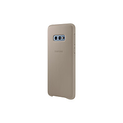 Samsung Coque Cuir Galaxy S10e - Gris