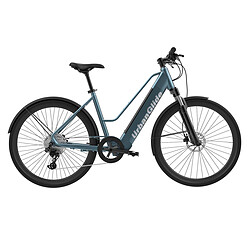 UrbanGlide Vélo électrique E-Bike M2 - 250W - Bleu Vélo électrique 28" Alu - 250W - Vmax 25 km/h - Autonomie jusqu'à 80 km