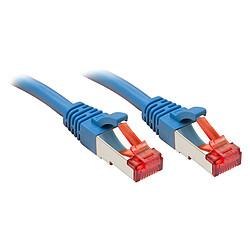 Lindy Cat.6 S/FTP 1m networking cable Lindy Cat.6 S/FTP 1m câble de réseau Bleu Cat6 S/FTP (S-STP)