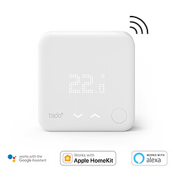 Tado Sonde de température sans fils Sonde de température sans fil pour thermostat connecté Tado - Compatible Amazon Alexa et Google Assistant