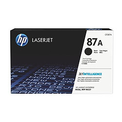 HP 87A toner noir pour imprimante laser HP 87A toner noir pour imprimante laser - Capacité 9000 pages