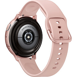 Avis Samsung Galaxy Watch Active 2 - 44 mm - Alu Rose - Bracelet Rose velours