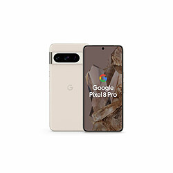Google Pixel 8 Pro - 5G - 8/256 Go - Beige Smartphone 6,7\" OLED FHD+ - 120 Hz - 5G - Triple capteur 50 MP - Vidéo 4K