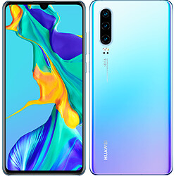 Huawei P30 - 6 / 128 Go - Blanc Nacré P30 - 6,1'' FHD+ OLED - 4G+ - 128 Go - Android 9.0 - Lecteur d'empreintes digitales