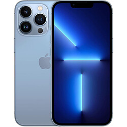 Apple iPhone 13 Pro - 128 Go - Sierra Blue - sans écouteurs Smartphone 6,1 Super Retina XDR - ProMotion 6.1 - Puce A15 Bionic - Charge rapide 20W ou plus - Cam?ra Pro 12MP - Mode Cin?matique - iOS 15