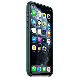 Avis Apple Coque en cuir pour iPhone 11 Pro Max - Vert forêt