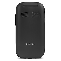 Avis TELEPHONE PORTABLE DORO 2404 NOIR