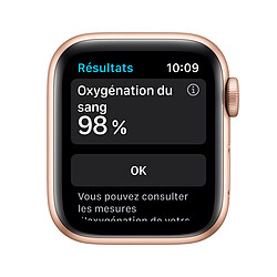 Apple Watch Series 6 - GPS - 40 - Alu Or / Bracelet Sport Rose - Regular · Reconditionné pas cher