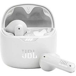 Ecouteurs intra auriculaires sans fil JBL Tune Flex TWS à réduction de bruit - Blanc