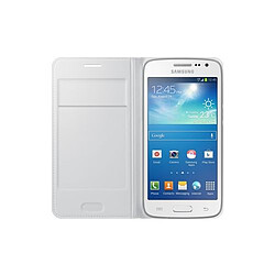 Étui folio pour Samsung Galaxy Core 4G - Blanc