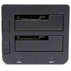 Avis StarTech.com Station d'accueil USB 3.0 pour 2 disques durs SATA III de 2,5 ou 3,5 - Dock HDD / SSD avec UASP