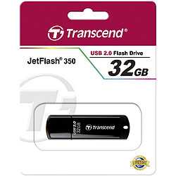 Acheter Transcend JetFlash 350 -  32 Go Noir