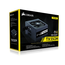 Corsair TX550M 550W - 80 Plus Gold Alimentation modulaire - ATX - 550W