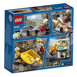 LEGO® City - L'équipe minière - 60184