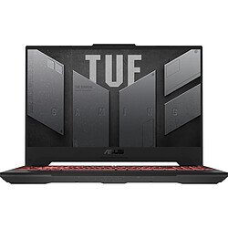 ASUS TUF Gaming  A15 - TUF507RM-HN082W - Gris 15.6" FHD 144Hz - NVIDIA GeForce RTX® 3060 Max-P (140W) - AMD Ryzen™ 7 6800H  - SSD 512 Go - RAM 16 Go  4800MHz DDR5 -  AZERTY RGB - Windows 11