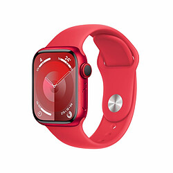 Apple Watch Series 9 GPS 41 mm (PRODUCT)RED Boîtier en aluminium avec bracelet sport (PRODUCT)RED S/M