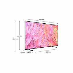 TV intelligente Samsung QE50Q60CAU 50" 4K Ultra HD HDR QLED pas cher