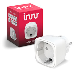 Innr Smart Plug Zigbee 3.0 L'interrupteur sans fil intelligent, type F - Compatible Philips HUE, Amazon Alexa