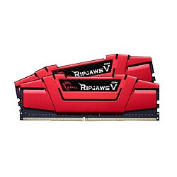 G.Skill RipJaws 5 Series Rouge 8 Go (2x 4 Go) DDR4 2133 MHz CL15 Kit Dual Channel 2 Barrettes De RAM DDR4 PC4-17000 - F4-2133C15D-8GVR