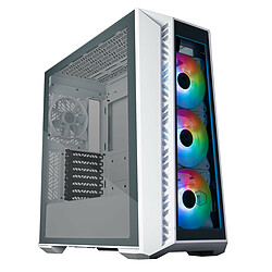 Cooler Master Ltd MasterBox MB520 TG ARGB - Blanc