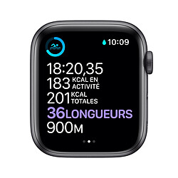 Avis Apple Watch Series 6 - GPS+Cellular - 40 - Alu Gris Sidéral / Bracelet Sport Black - Regular