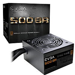 EVGA 500BR 500W - 80 Plus Bronze Alimentation - ATX - 500W