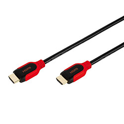 Vivanco Cable High Speed HDMI - 1.5m - Rouge Cable High Speed HDMI - 1.5m - Rouge