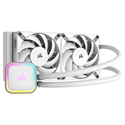 Corsair H100i RGB ELITE Liquid CPU Cooler - White