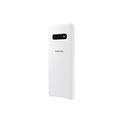 Avis Samsung Coque Silicone Galaxy S10 Plus - Blanc