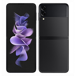 Samsung Galaxy Z Flip 3 - 5G - 128 Go - Noir Smartphone 6,7" FHD+ - HDR10+ - Snapdragon 888 - RAM 8Go - 3300 mAh - Charge rapide - Double capteur 12MP - Android 11