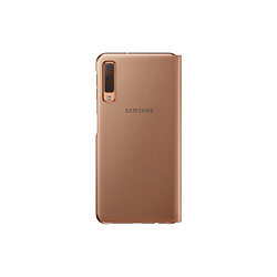 Etui à rabat pour Samsung Galaxy A7 2018 - EF-WA750PF - Cuivré