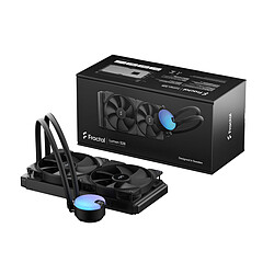 Fractal Design Lumen S28 RGB - 140 mm Kit de watercooling - 2 ventilateurs de 140 mm - 500-1700 tr/min - RGB - Compatible LGA 1700