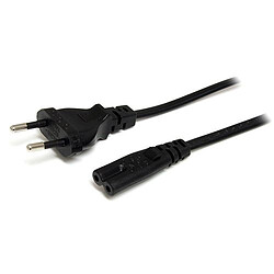 StarTech.com Cable d'alimentation standard de 2 m pour ordinateur portatif - Europe vers C7