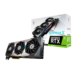 MSI GeForce RTX 3070 Ti - SUPRIM X -  8 Go Carte graphique Gamer - PCI-Express 4.0 - 8 Go GDDR6X - 256 bits