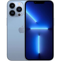 Apple iPhone 13 Pro - 256GO - Sierra Bleu · Reconditionné Smartphone 6,1" Super Retina XDR - ProMotion 6.1" - Puce A15 Bionic - Charge rapide 20W ou plus - Caméra Pro 12MP - Mode Cinématique - iOS 15