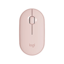 Logitech M350 PEBBLE Rose Souris bureautique sans fil - capteur optique 1000dpi - 3 boutons