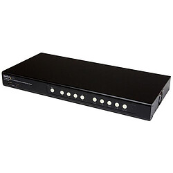 Avis Startech Switch KVM USB DVI à 4 ports - Commutateur KVM Quad View 4-en-1 avec console DVI à 2 sorties