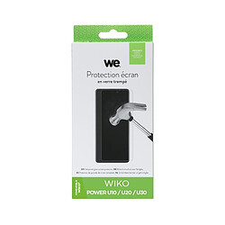 WE Verre Trempé pour [WIKO POWER U10 / U20 / U30] - Film Protection Ecran Anti-Rayures - Anti-Bulles d'Air - Ultra Résistant - Dureté 9H Glass